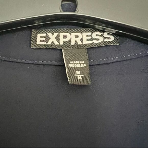 Express Navy Blouse - Picture 2 of 3